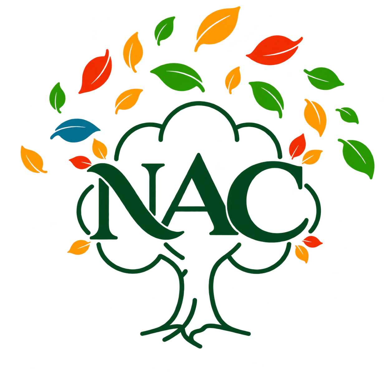 Natural Arbor Care tree and NAC emblem